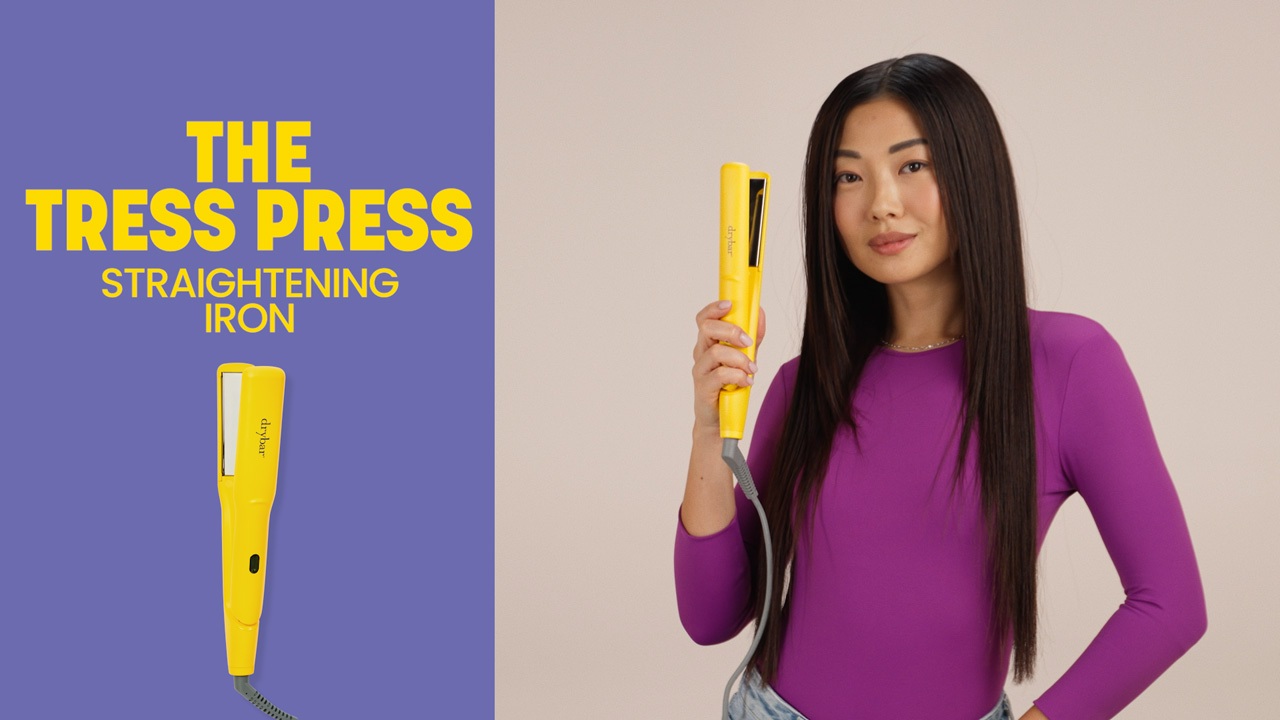 Drybar The Tress Press Straightening Iron DryBar Tress Press Styling Iron | Ulta Beauty - YouTube main image 3