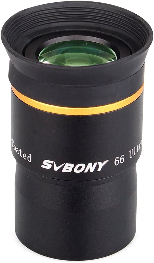 SVBONY Telescope Eyepiece Fully Mutil Coated 1.25 inches Telescope Accessories Set 66 Degree Ultra Wide Angle HD 15mmfor Astronomy Telescope