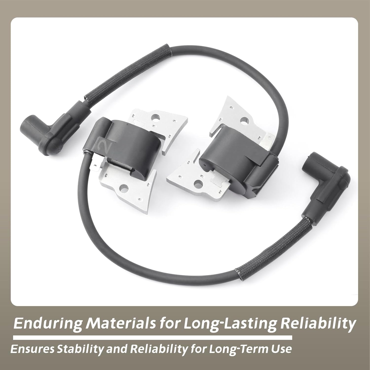 21121-2105 21121-2106 Left and Right Ignition Coil Replacement for Kawasaki Engine FD731V 4-Stroke Engine for John Deere X540 Trigger Coil MIU11219, 2Pcs Digital Ignition Module Coils Magneto