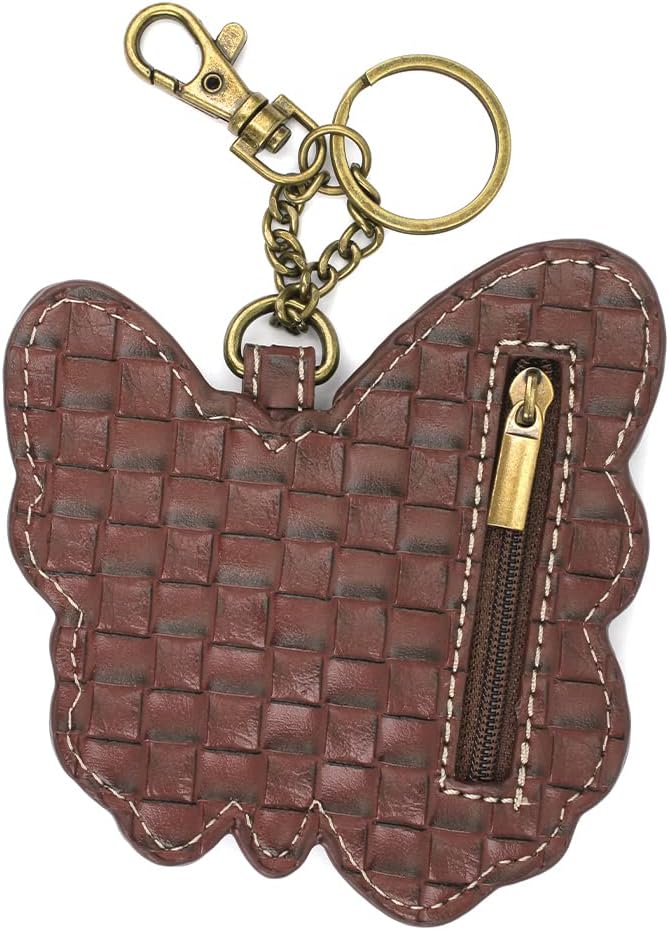 CHALA Garden Critter Collection Women's Decorative Key Fob/Coin Purse Accessory (Monarch Butterfly) - Image 2