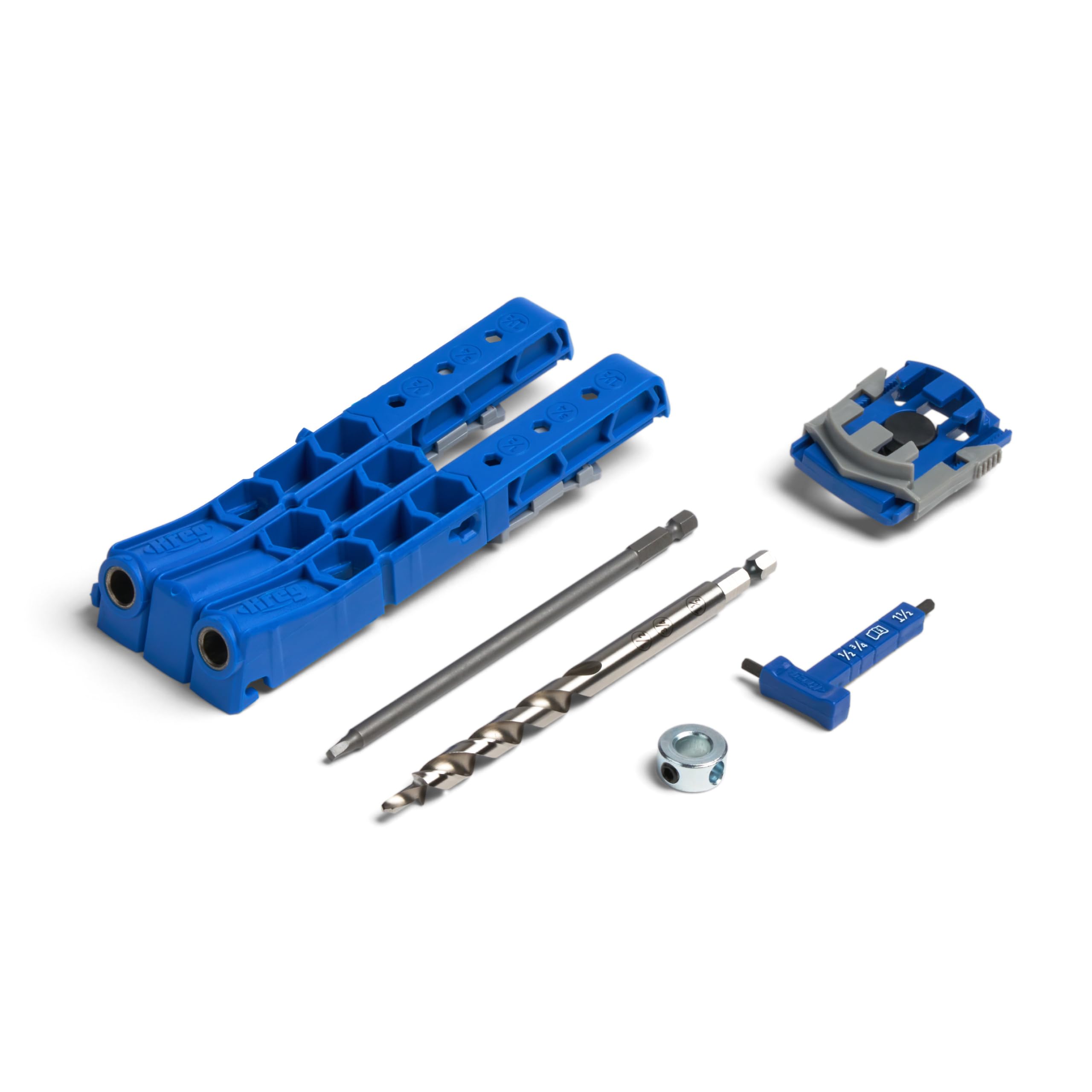 Kreg KPHJ320 Pocket-Hole Jig 320 - Small, Durable Jig for Tight Spaces - Create Perfect, Rock-Solid Joints - Easily Adjustable Drill Guides - For Materials 1/2" to 1 1/2" Thick