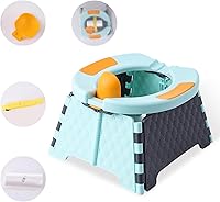 Vista 1 de Asiento de entrenamiento de bacinica portátil para niño para viajes, silla de entrenamiento de bacinica para niños con bolsa de viaje, bacinica