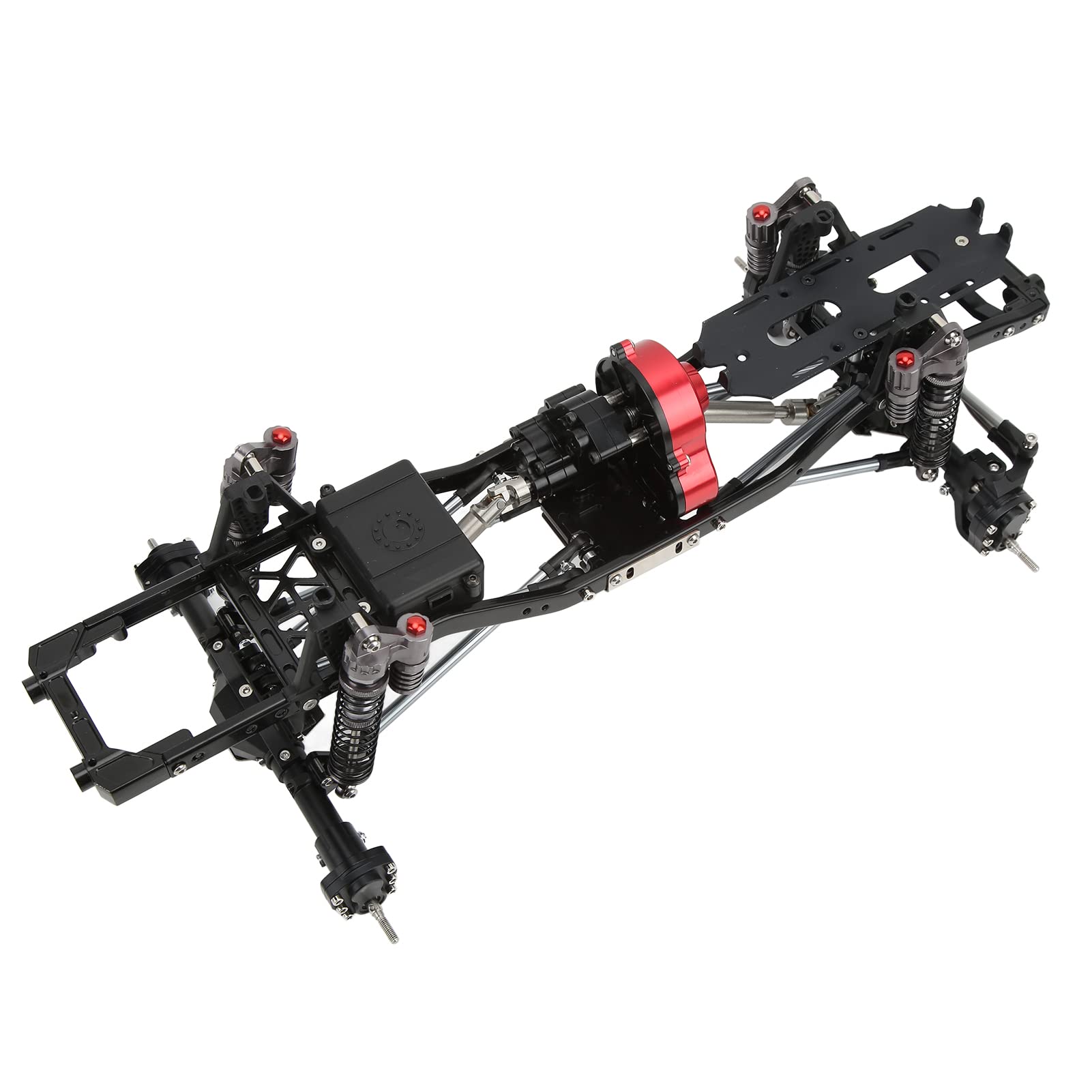 RC rama samochodu w całości z metalu zestaw podwozia rozstaw osi 313 mm do pojazdu zdalnie sterowanego SCX10 1/10