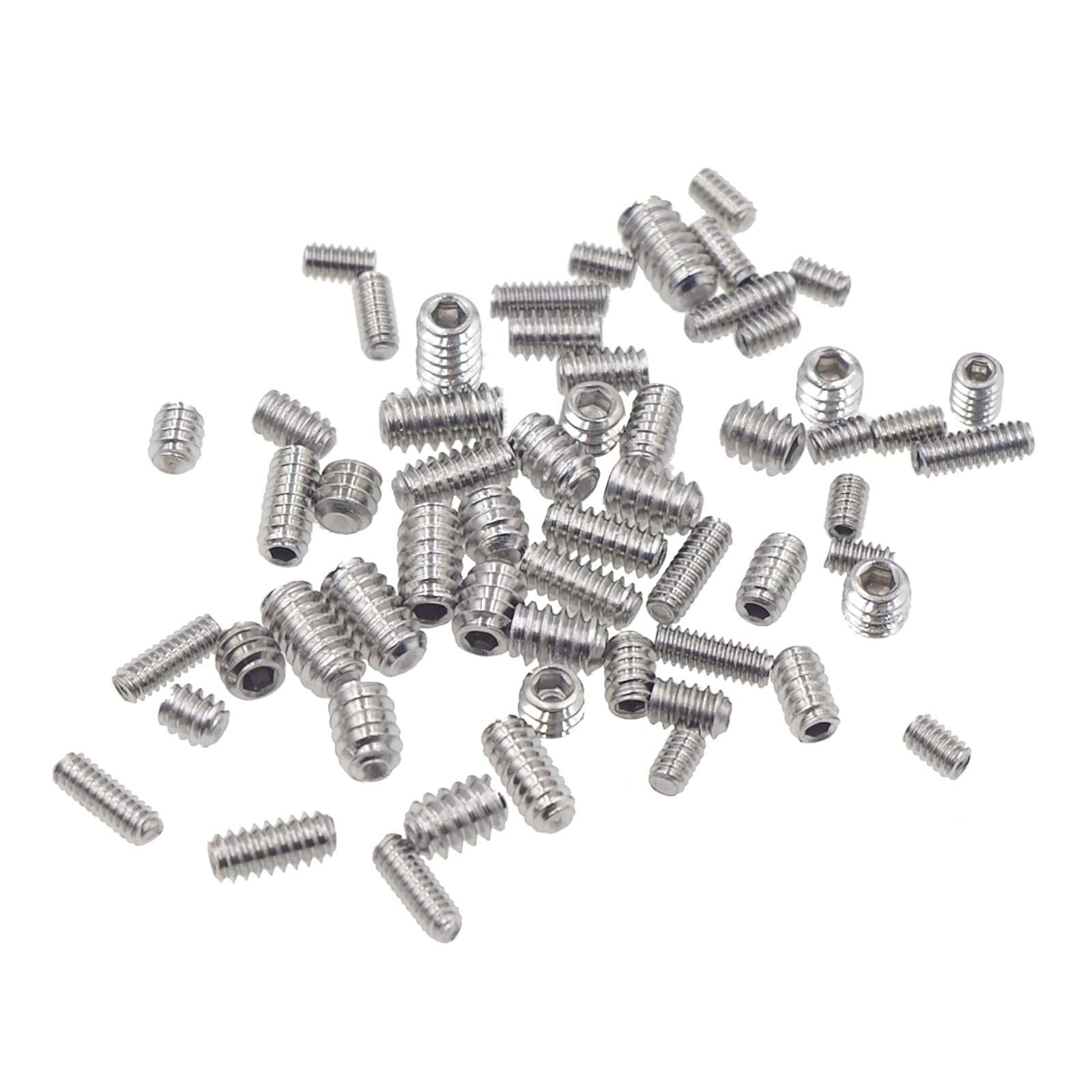 #2-56#4-40#6-32 UNC Edelstahl Innensechskantantrieb Cup Point Set Schrauben Sortiment Kit
