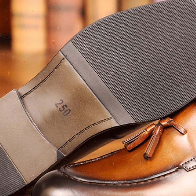 Men's Modern Classic Lace up Leather Lined Perforated Oxfords Shoes Men Breathable Wingtip Brogue Derby2