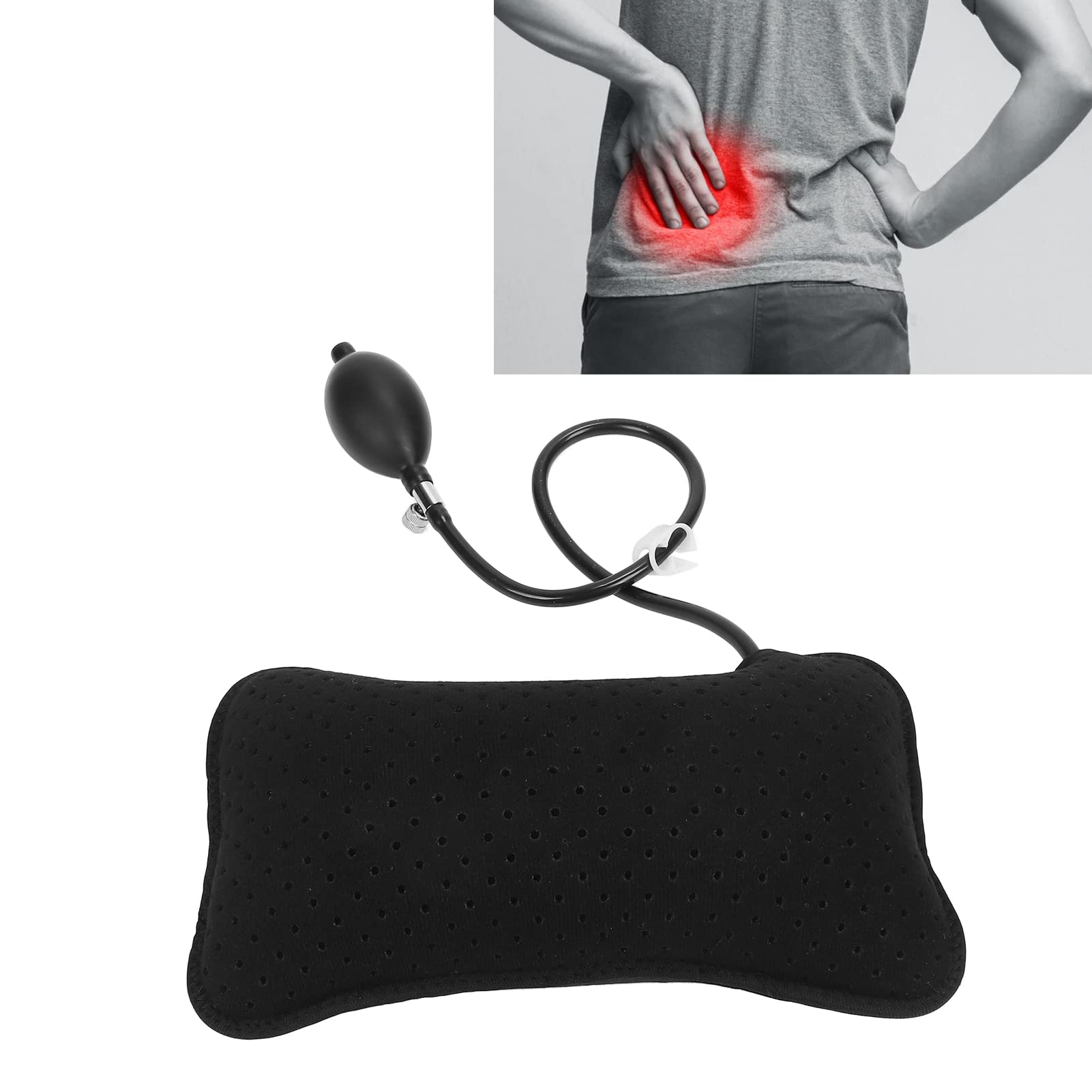 Support Lombaire de Voiture L Oreiller de Soutien Lombaire Gonflable Lavable Respirant Portable Oreiller de Soutien Lombaire Ferme Support Lombaire de Voiture L Oreiller de Soutien Lombaire Gonflable Lavable Respirant Portable Oreiller de Soutien Lombaire Ferme