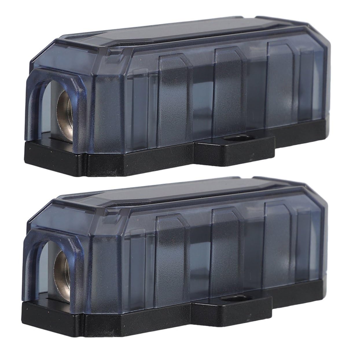 Healeved Portafusibili Auto 100a Fusibili a Lama, Set 2 Pezzi per Amplificatore Audio, Protezione Circuito e Qualità Suono Chiara, Compatibile per Auto, Camion e Barche