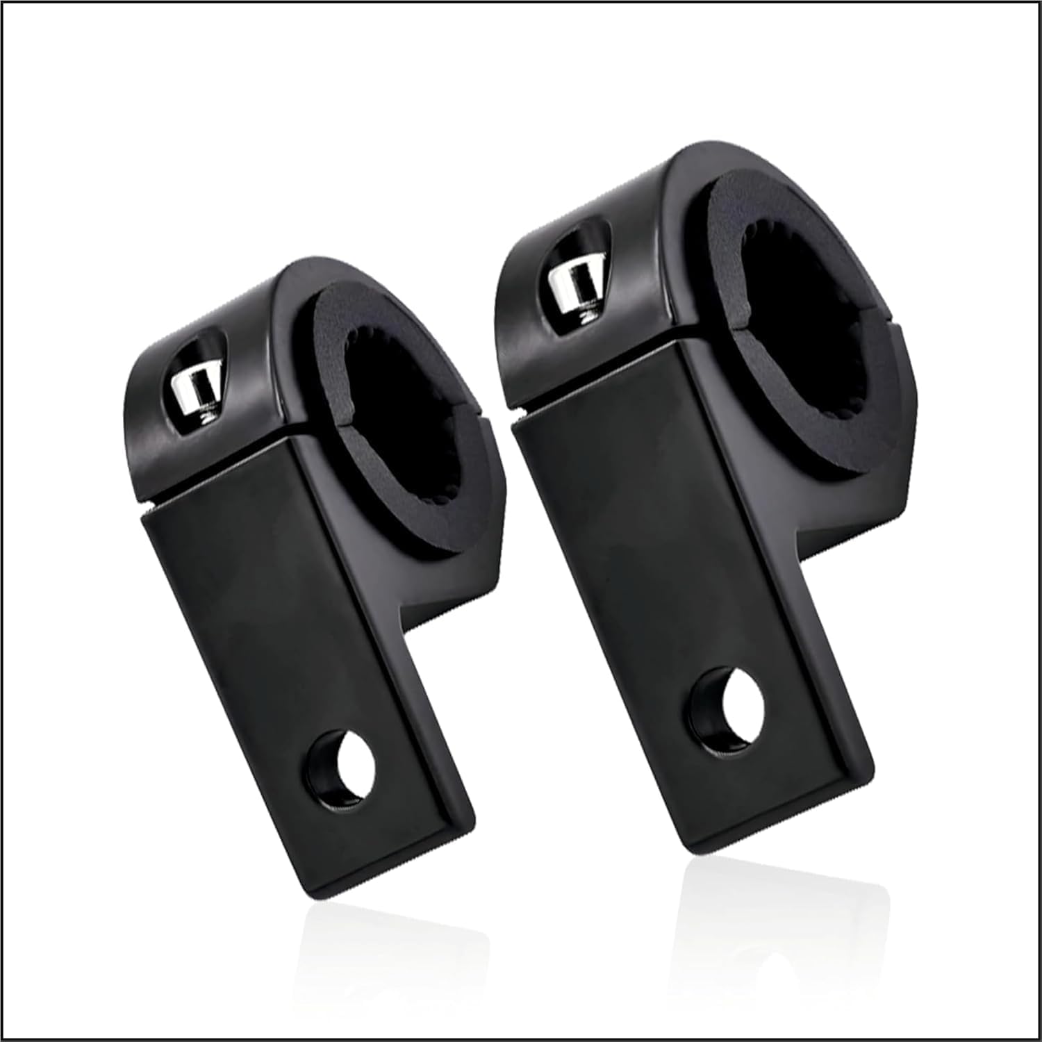 THORAX Universal Fog Light Mounting Bracket | Horizontal Bar Clamp with Rubber Insert | for Bike, Car, SUV & Jeep (2)-picture-15