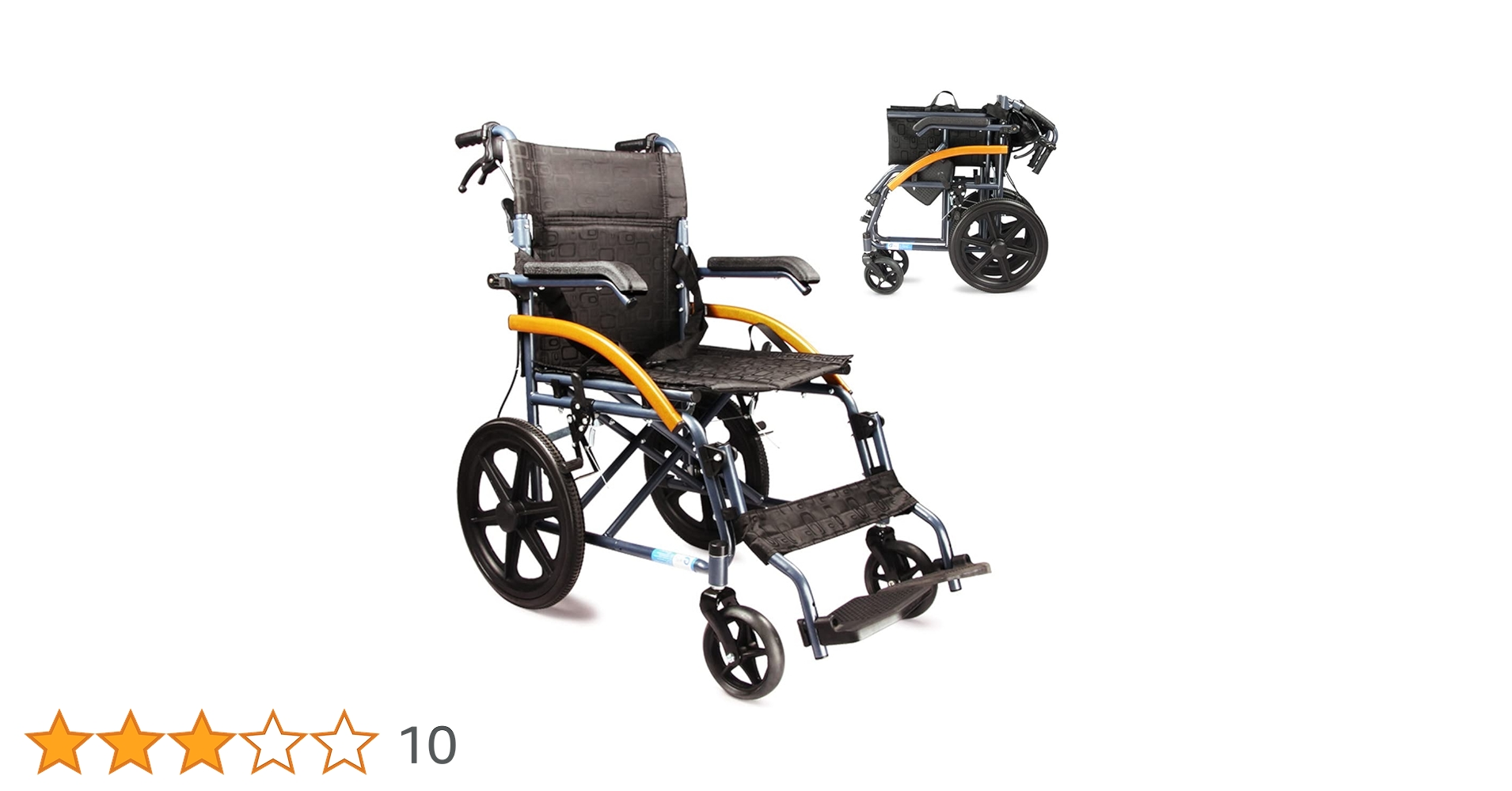 Amazon | Round World 車椅子 介助型 折り畳み式車椅子 軽量