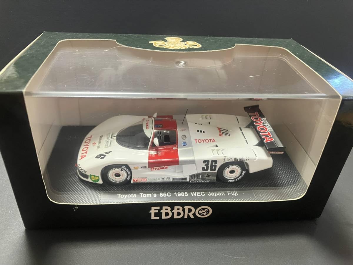 EBBRO トヨタ イクザワ85C 1985 WEC japan ミニカー EBBRO 1/43 45017 WACOAL TOYOTA DOME 85C 1985 WEC Fuji #38 | 鉄道
