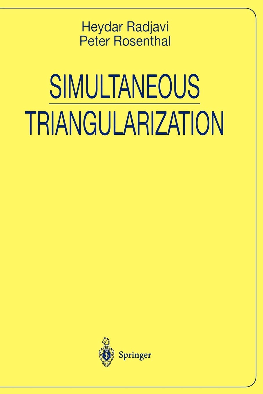 Simultaneous Triangularization