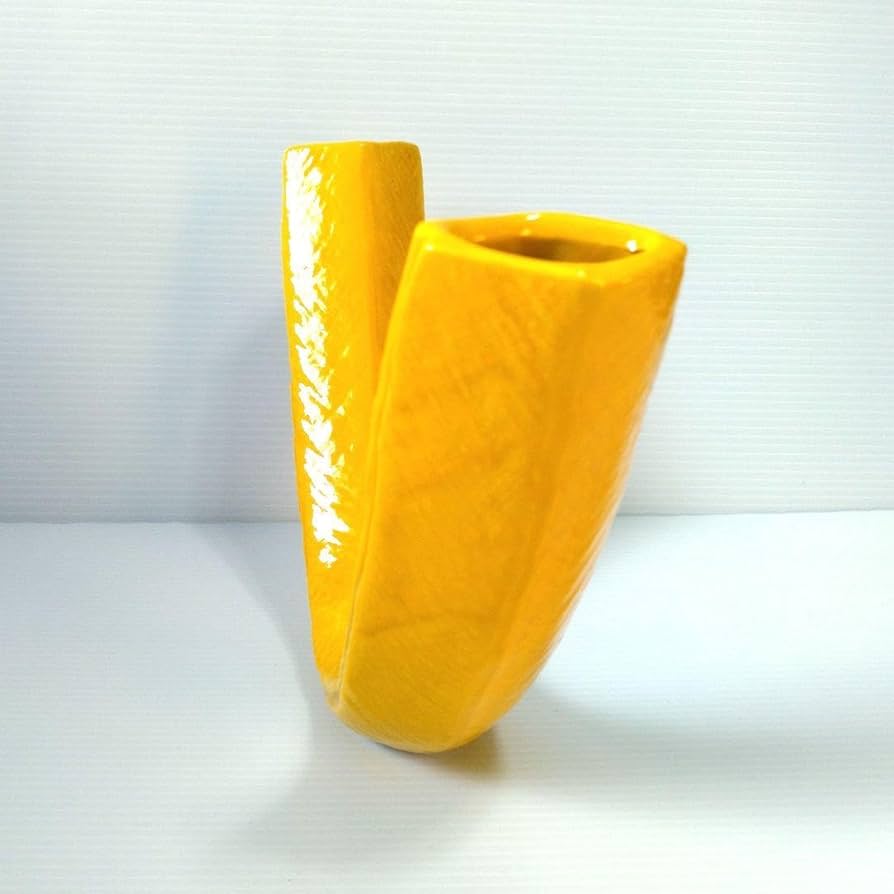 花器　花入　生け花　華道　 変形　フラワーベース　自由花 変形花器を使って 華やかに 花材 ガーベラ オンシジューム