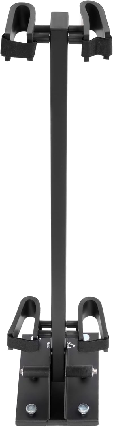 Universal Vertical Gun Rack Adjustable Steel Holder Compatible with Club Car, EZGO, Yamaha Golf Carts & UTV Stand-Up Mount for Shotguns