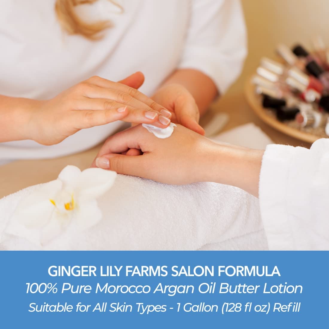Ginger Lily Farms 100% Pure Morocco Argan Oil Butter Lotion