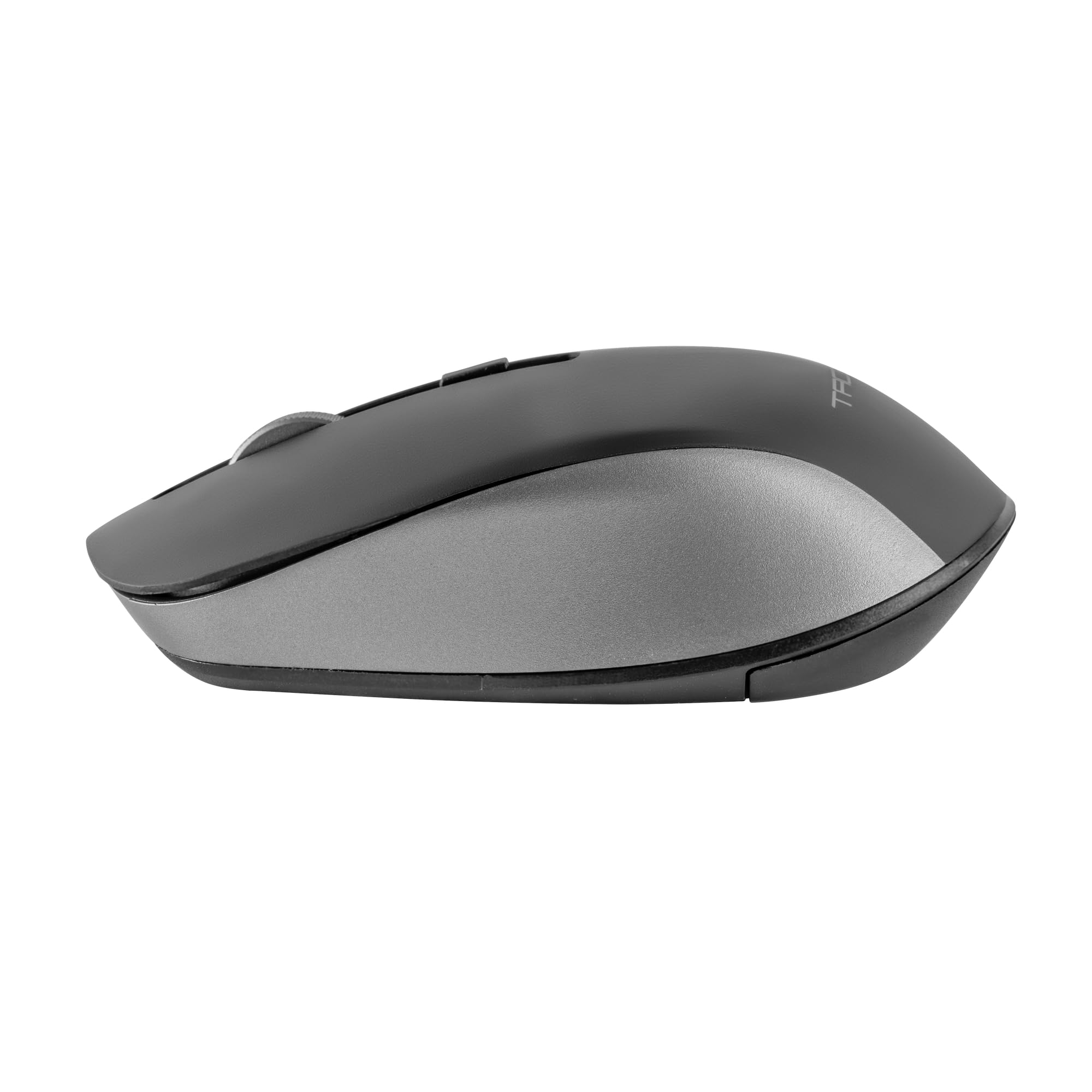 Tacens Zenith, Combo Inalámbrico 3en1 con Tecnología DualLink 2.4 GHz, Teclado Completo Full-Size con SmartKey Copilot AI, Ratón Óptico 3200 dpi, Alfombrilla Nanotextil, Idioma Portugués, Negro