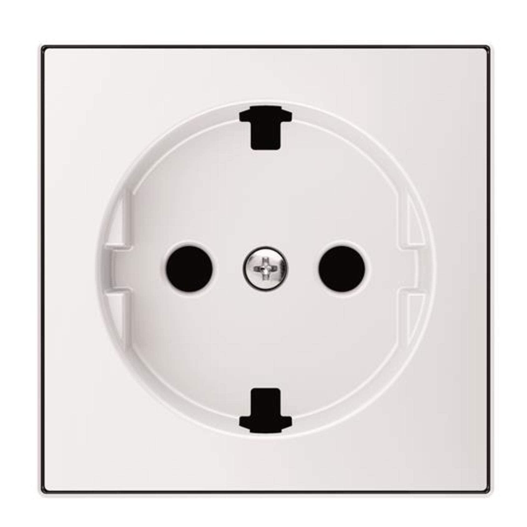 Niessen 8588.9 BL - Tapa Schuko, Color Blanco