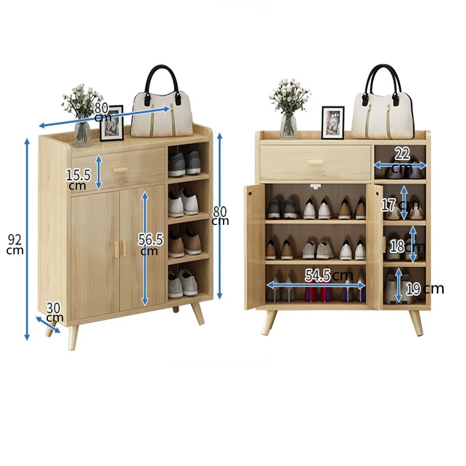 Amazon.com: Dntum Shoe Storage Cabinet Large-Capacity Porch