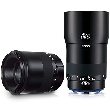 ZEISS Milvus ZE 2/100M Macro Camera Lens for Canon EF-Mount SLR/DSLR Cameras