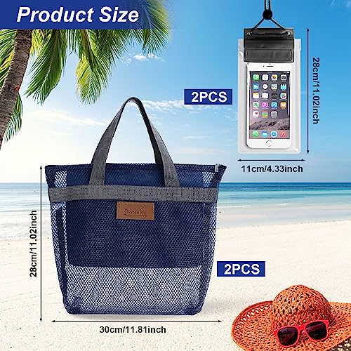 2 Pezzi Washbag Borsa a Rete per Doccia