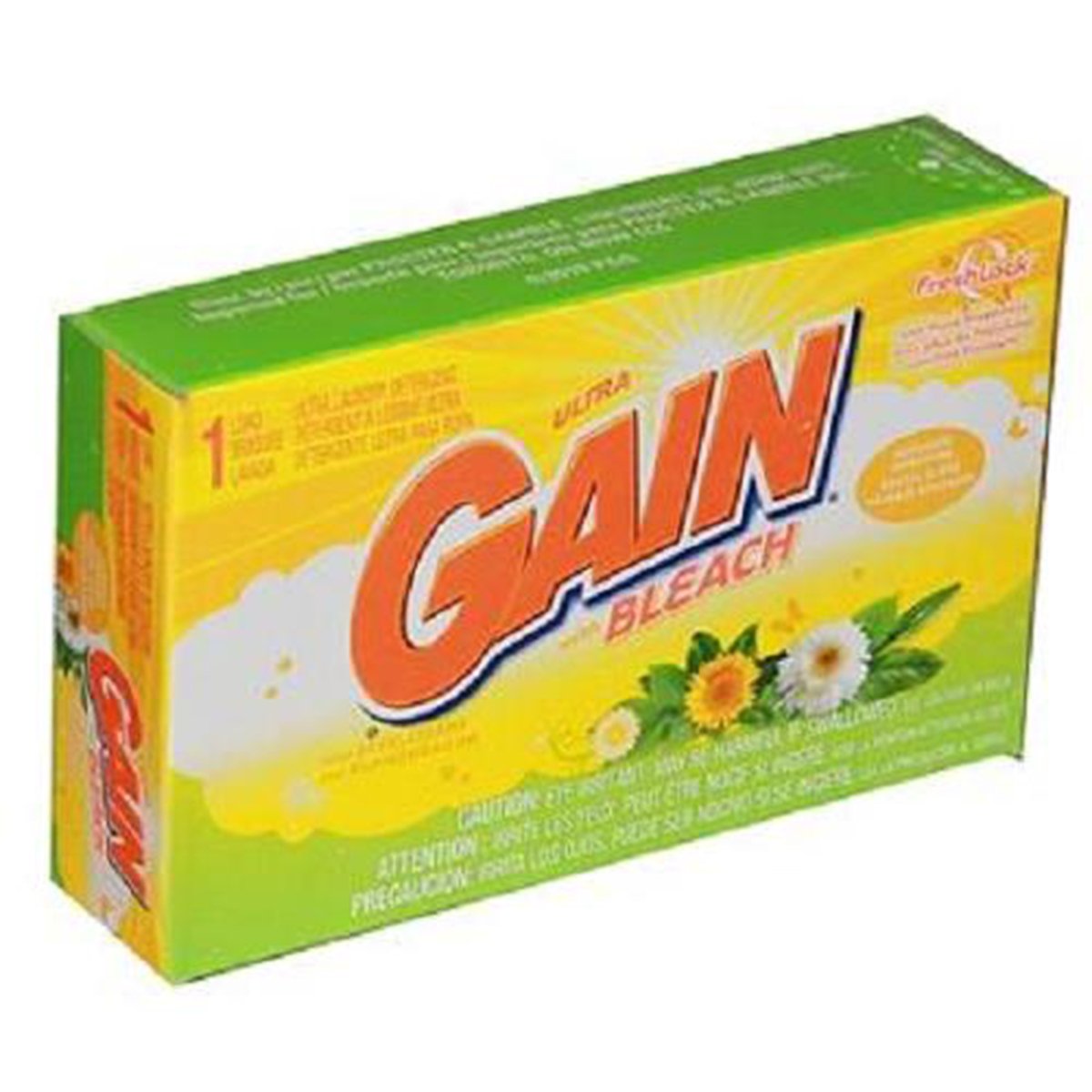 Buy Product Of Gain, Ultra Bleach Laundry Detergent 1 Load Powder