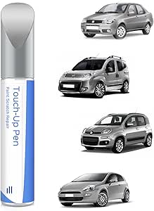 Bombe Peinture Fiat Gris Aluminium 611/A - Basecoat Polyester 400ml, BASLAC UK