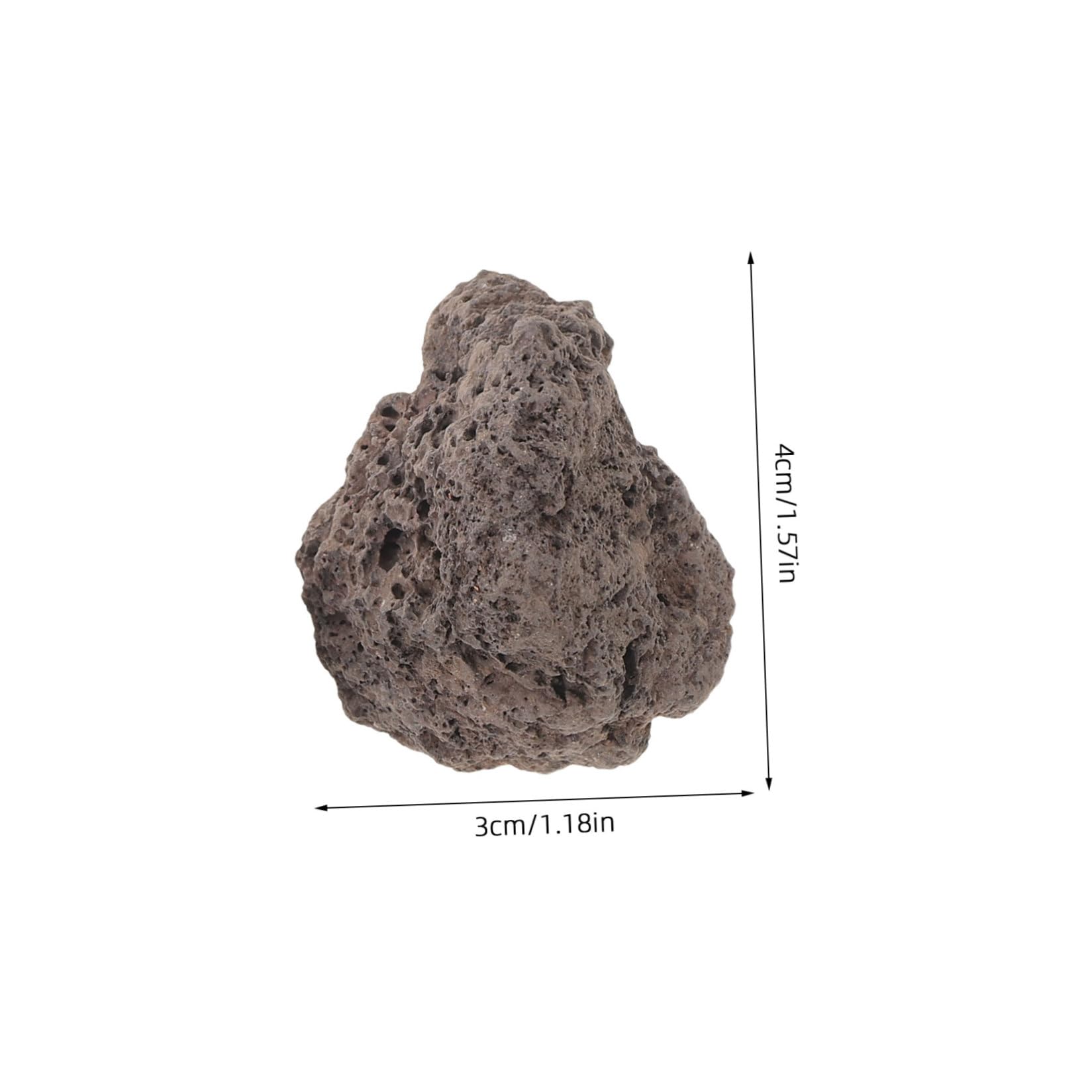 Yardenfun Naturalne Skały Wulkaniczne Do Akwarium i Ogrodu Dekoracyjne Kamienie Lawy Do Oczek Wodnych Ptasich Kąpielisk i Miniaturowych Ogrodów Bajkowych