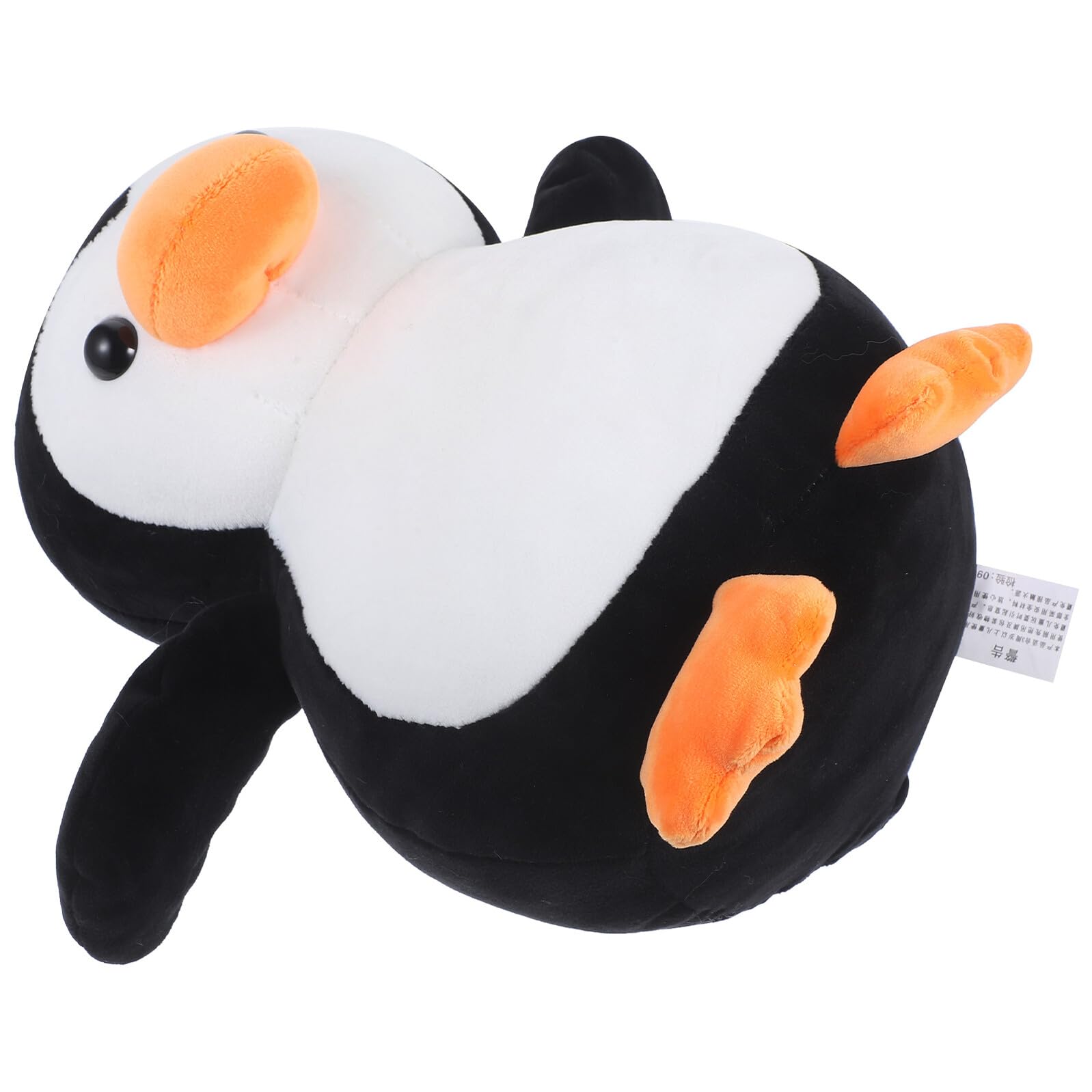 BESTonZON Plush Stuffed Penguin Soft 25Cm Black Penguin Plushie Decorative Cushion for Home Decor Birthday