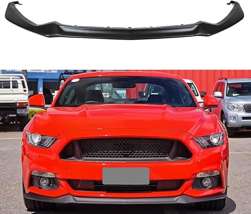 GT Performance Style - Divisor de alerón para parachoques delantero, compatible con Ford Mustang GT Ecoboost 2015-2017