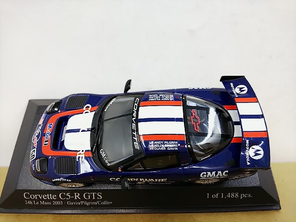 Amazon | □ PMA MINICHAMPSミニチャンプス 1/43 Chevrolet Corvette