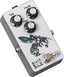 Pedal para guitarra Fuzz Black Bee Trefilio handmade