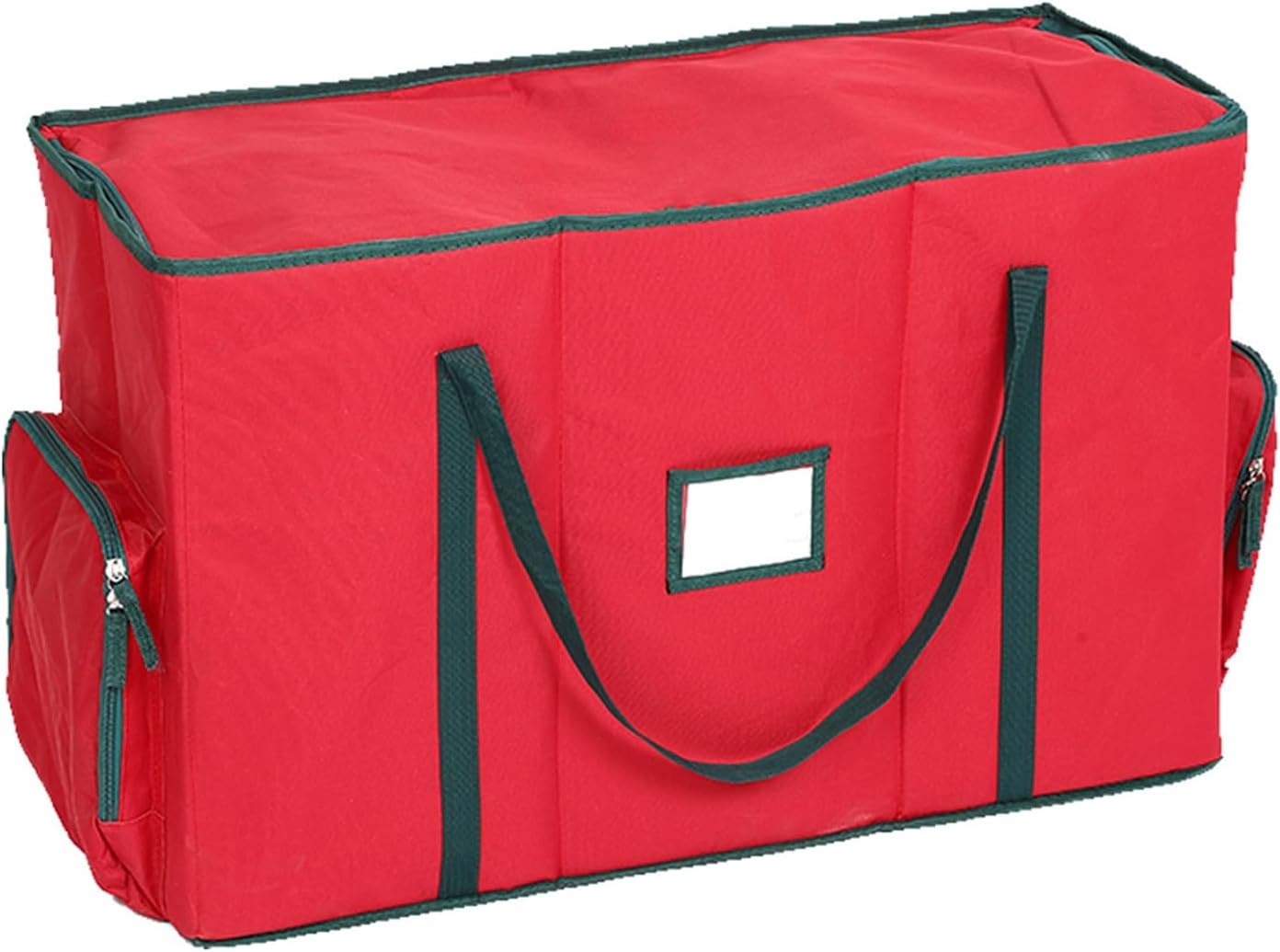 Christmas Decoration Organizers with Customizable Sections and Sturdy Handles for Easy Transport Christmas Ornament Storage Box