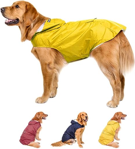 dog raincoat large breed