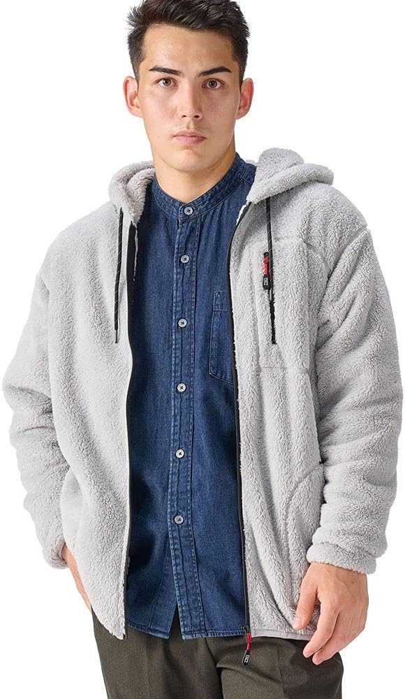 Amazon.co.jp: [アイリスオーヤマ] あったかボアフリースパーカー