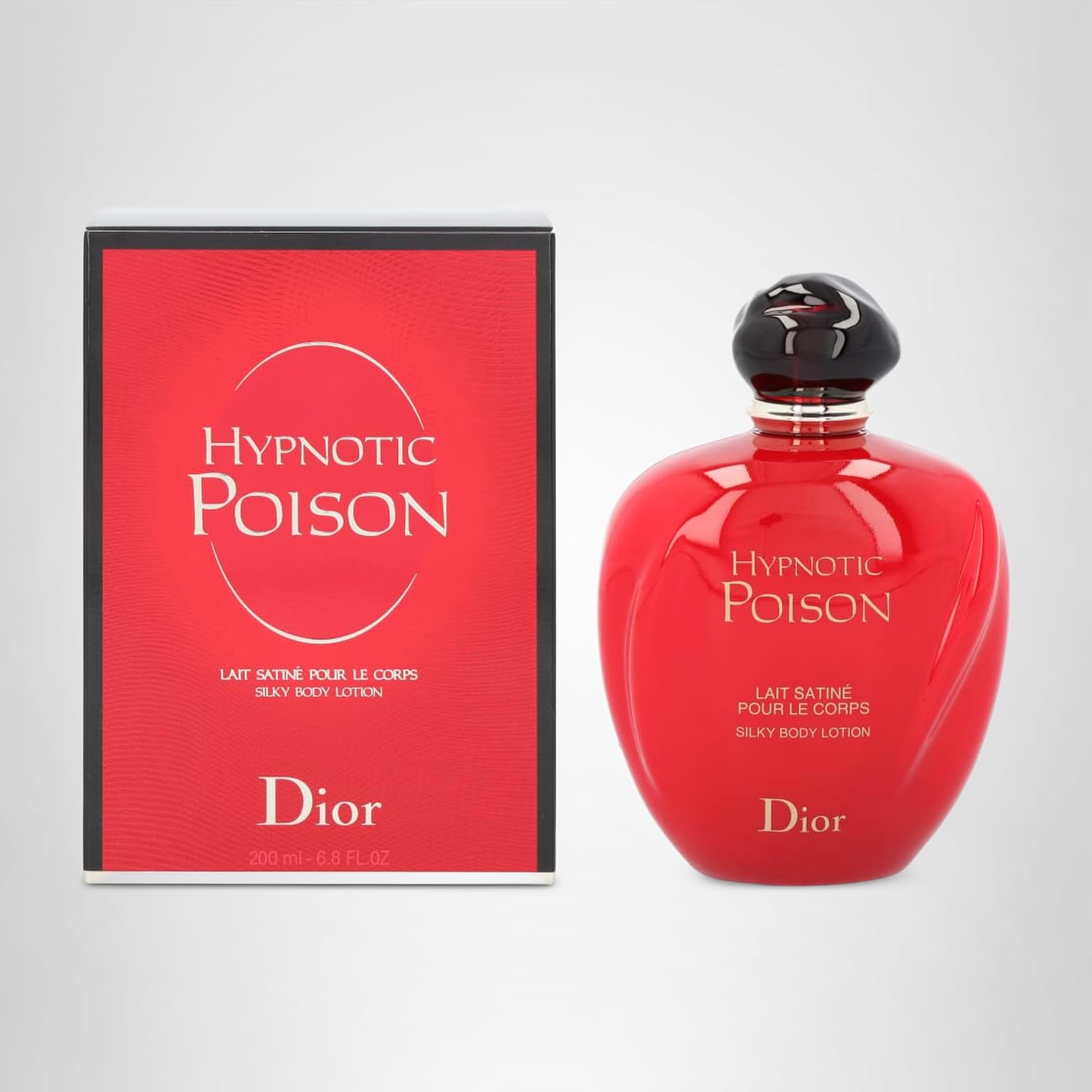 Amazon.com : Christian Dior Hypnotic Poison Silky Body Lotion, 6.8