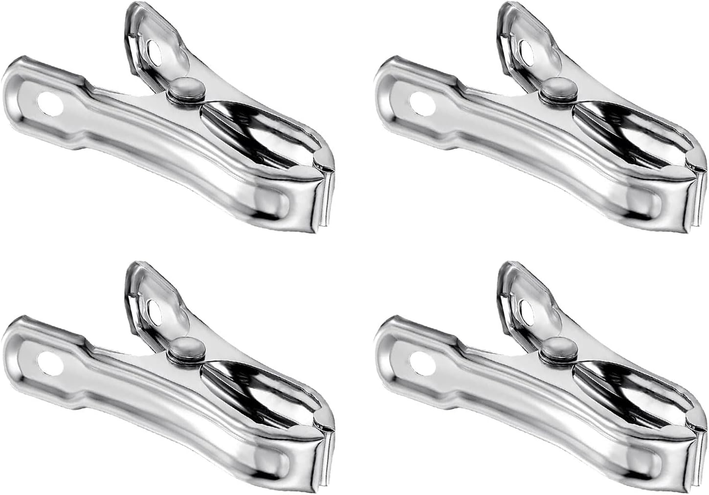 Garden Clamps 40/120 Pack Stainless Steel Greenhouse Clip Set For Plant Covers And Shade Fabrics Secure Hold Secure Greenhouses Clamps