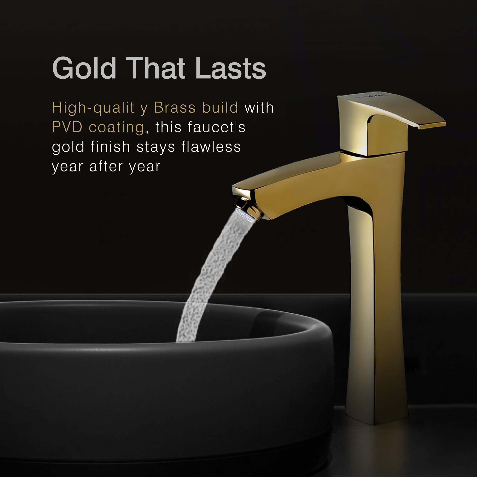 Hindware Italian Collection F520002PGD Avior Gold Pillar Coc -2