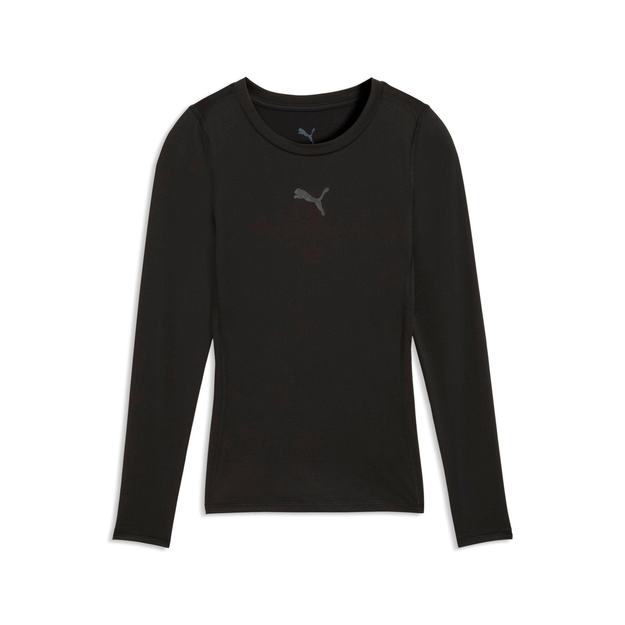 PUMA teamLIGA26 Baselayer Tee LS Jr, 140 Black