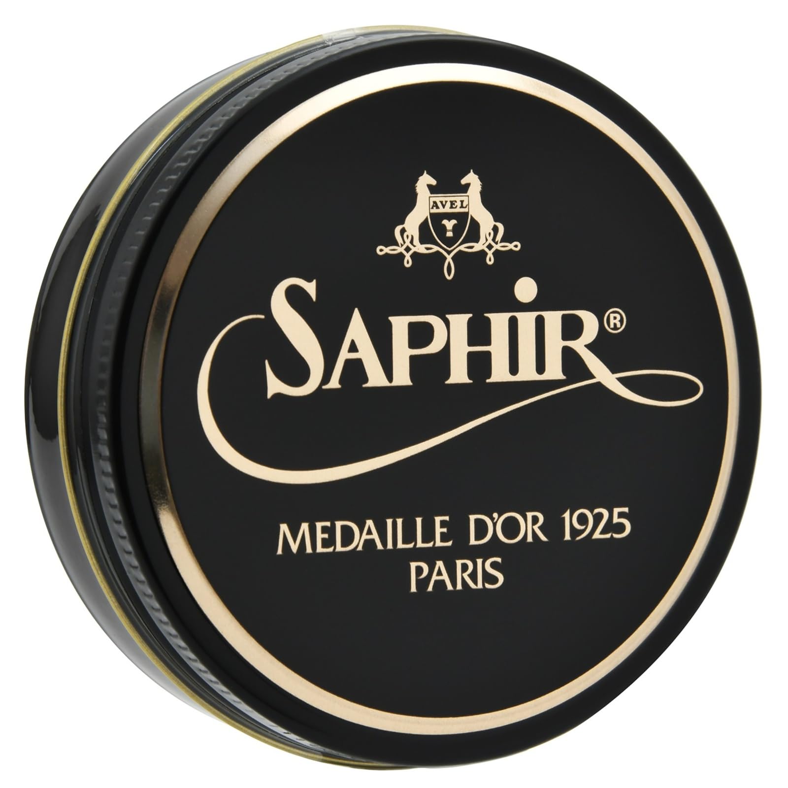 [Saphir] [サフィール] 鏡面磨き 最高級 ワックス ビーズワックス ポリッシュ カルナバワックス ハイシャイン 高級 つや出し 靴墨 シューズワックス 鏡面仕上げ 靴磨き 革靴 光沢