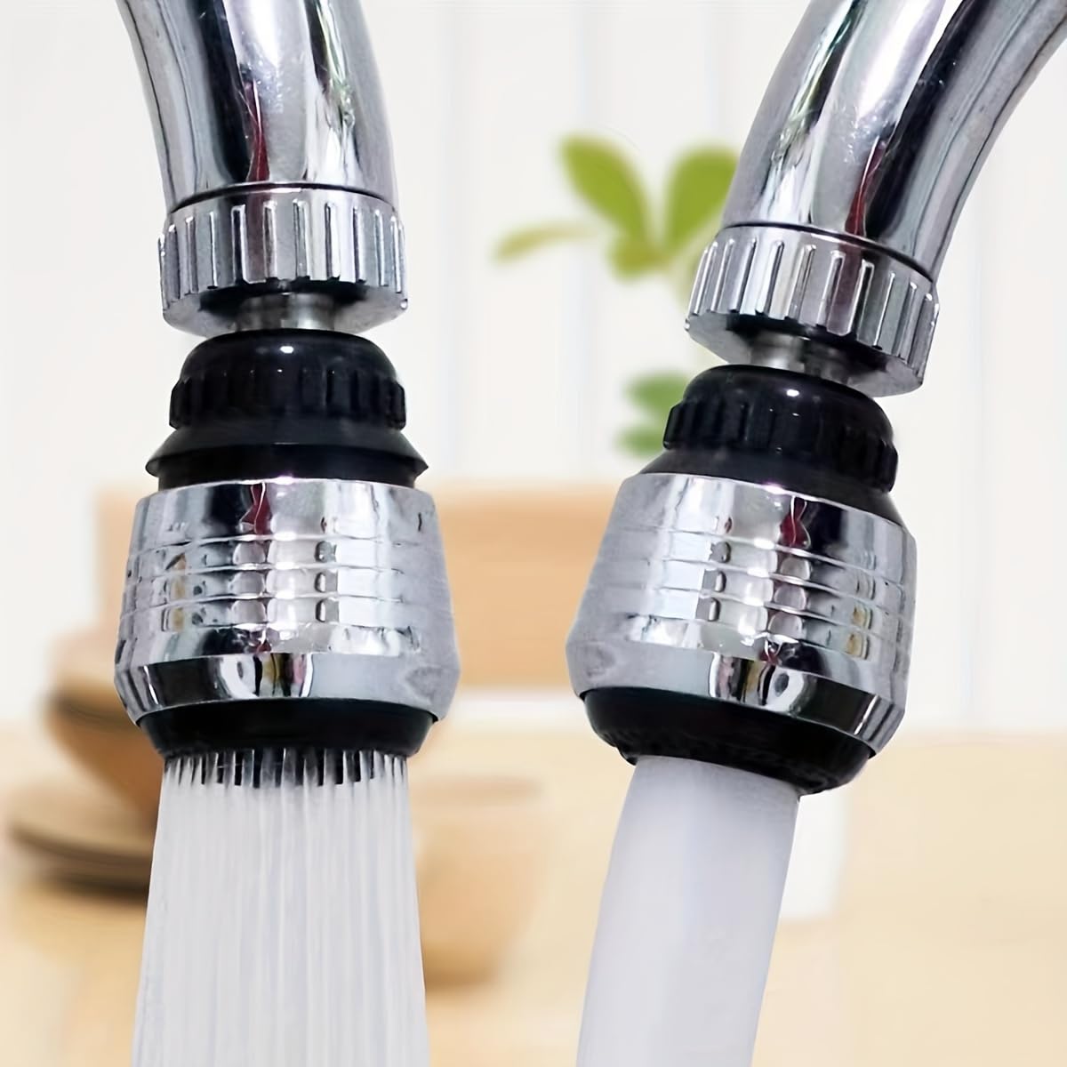 2 boquillas para grifo de cocina, boquilla de ahorro de agua y a prueba de salpicaduras con ajuste de modo doble, accesorios de grifo de cocina, filtro de grifo