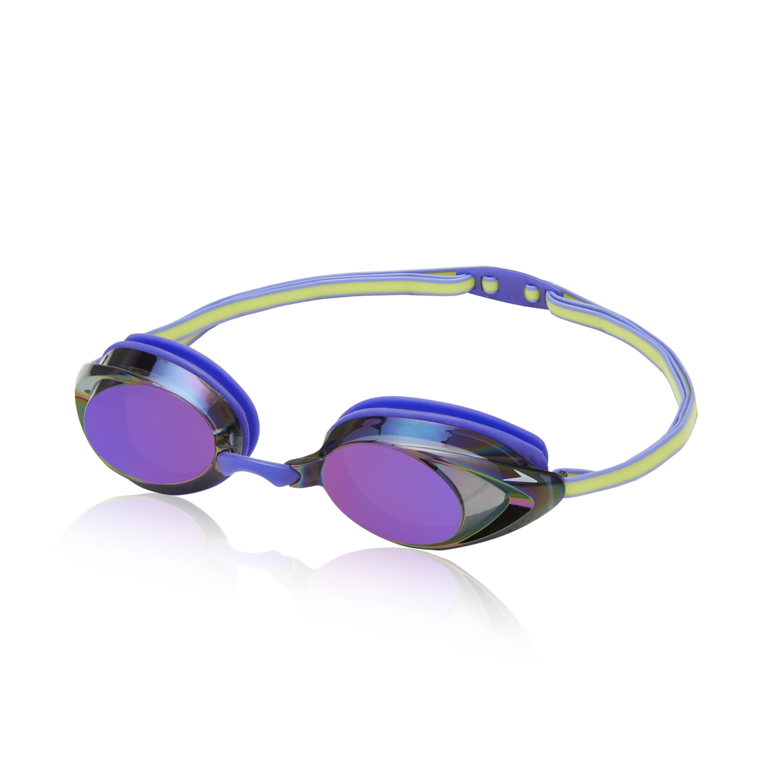 Speedo unisex-adult Swim Goggles Mirrored Vanquisher