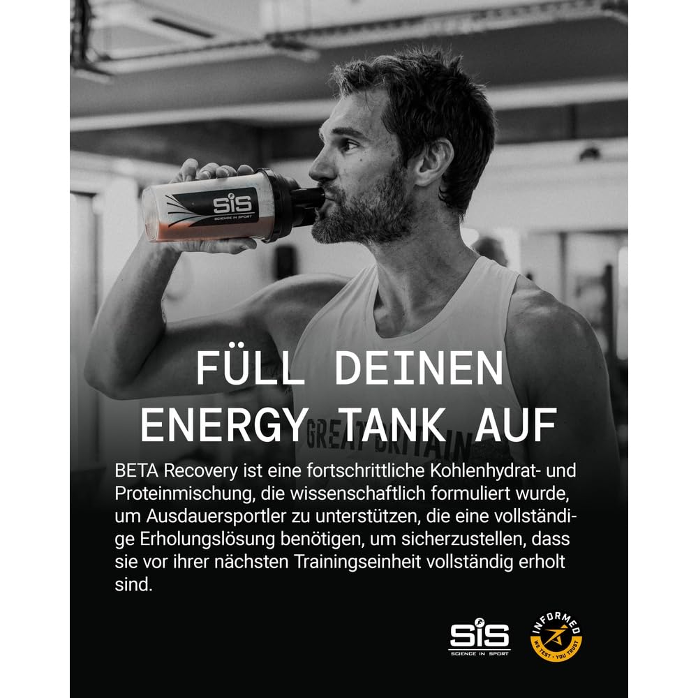 Science in Sport BETA Recovery Pulver 1,5 kg Schokolade - Regenerations Sportgetränke Pulver mit Kohlenhydraten und Proteinen im 2:1 Verhältnis, Getränkepulver zur Trainingsunterstützung