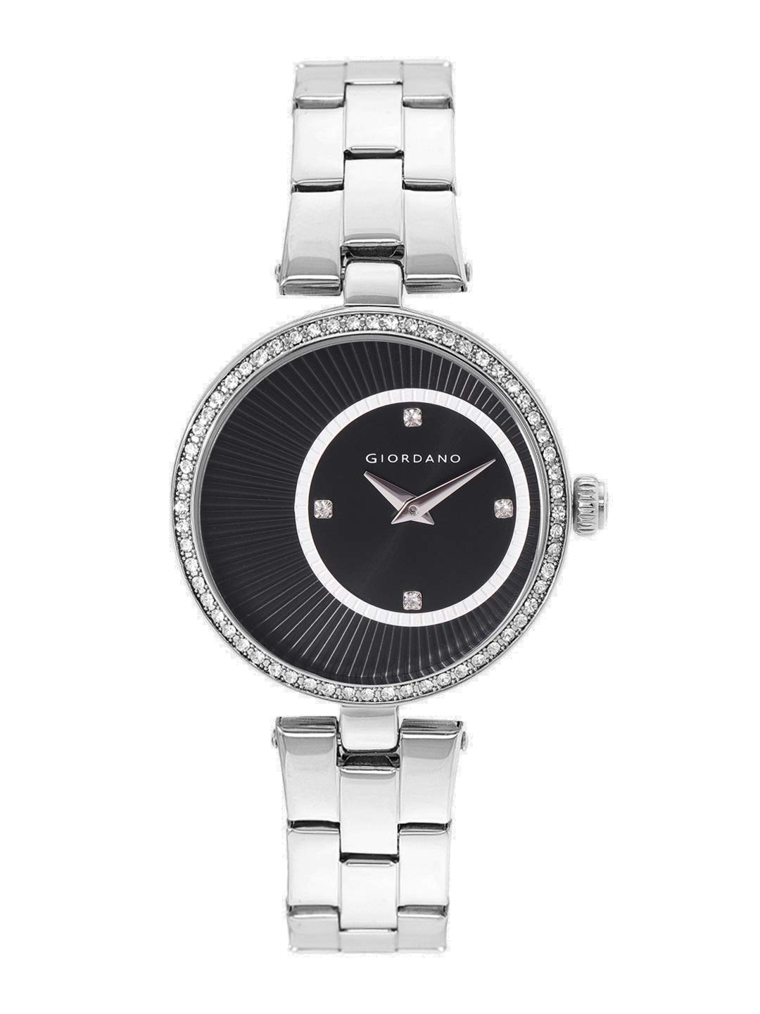 GiordanoAW23 Collection Analog Stylish Wrist Watch for Women Water Resistant Classy Dial with Stainless Steel Case to Compliment Your Look | Ideal Gift for|Ladies|Girls - A2056