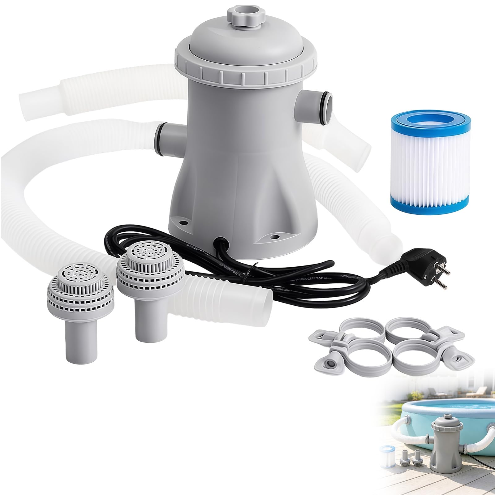 Pompe Piscine,Système de filtration pour piscine
