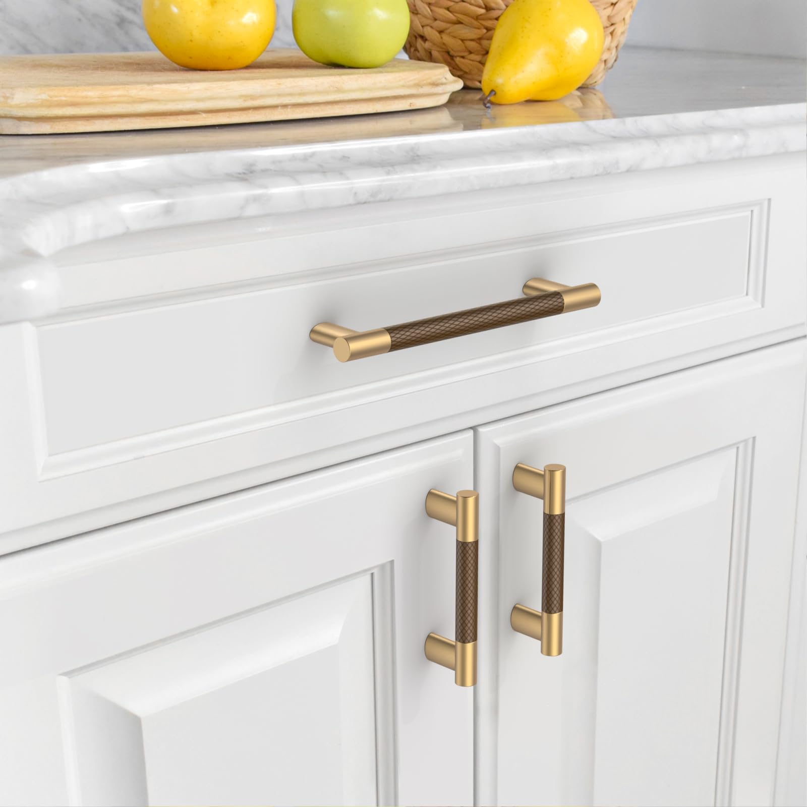Bronze Cabinet Handles - 10 Pack -3