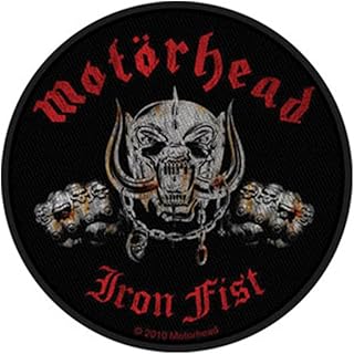 Motorhead Iron Fist War Pig Patch Heavy Metal Band Music Woven Sew On Applique