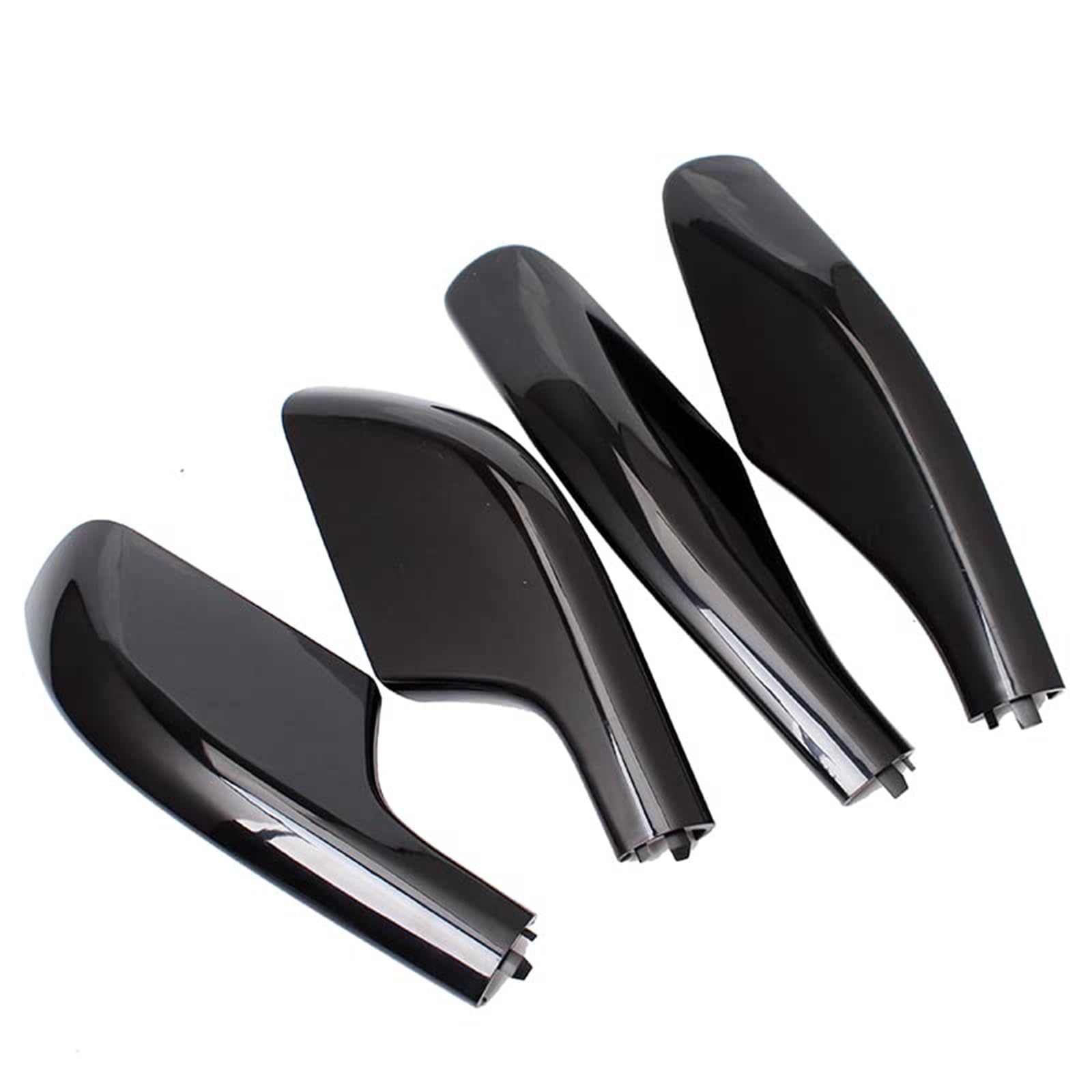 4pcs Roof Rack Bar Rail End Cap Case Exterior Accessories