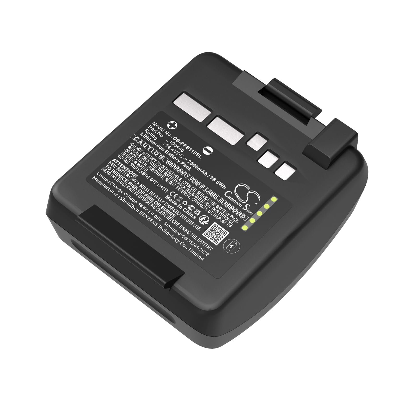 TECHTEK Batterie 2500mAh Compatible avec [Profoto] B10, B10