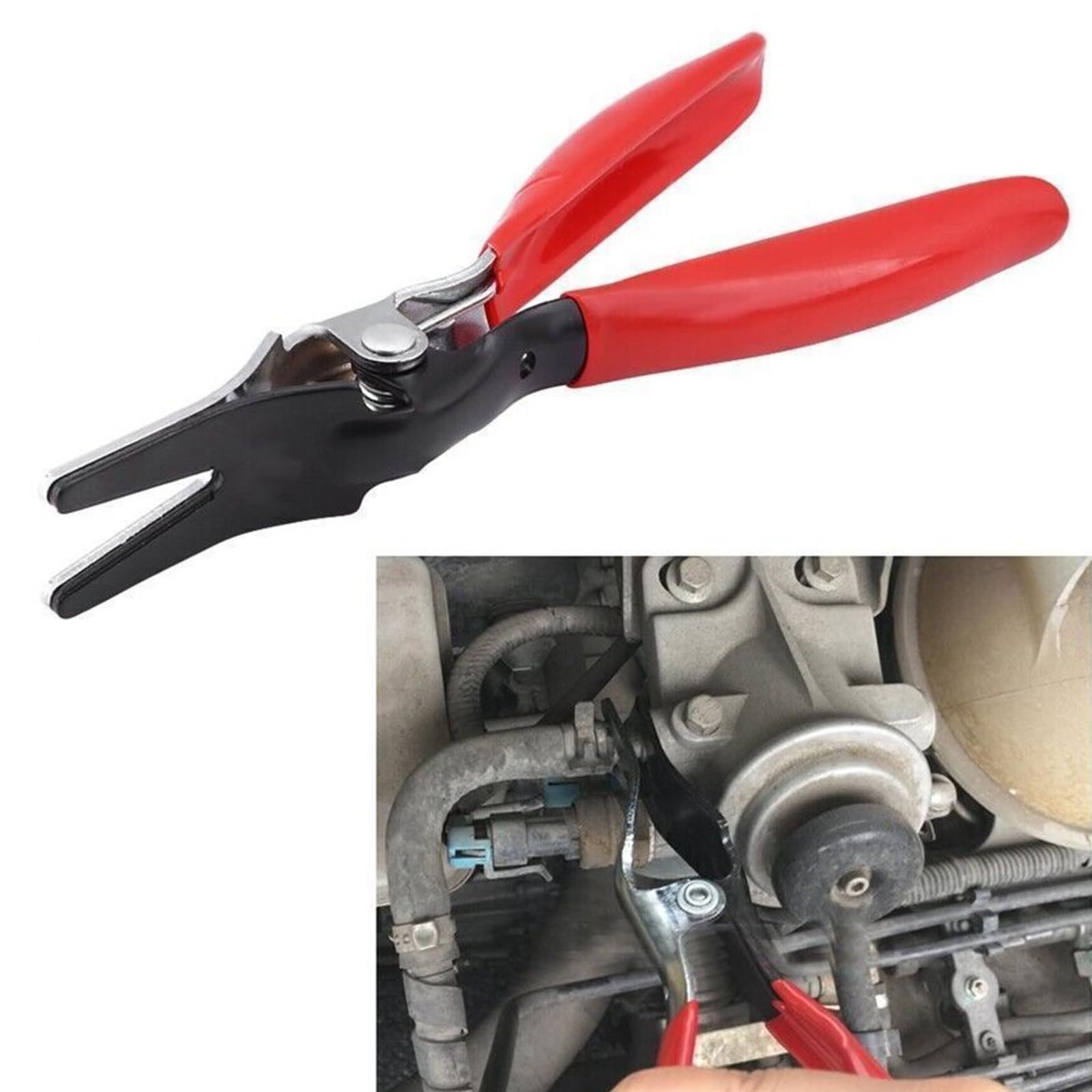 Pinza per Fascette Stringitubo: Set 3 Pezzi, Collo Dritto, per Auto