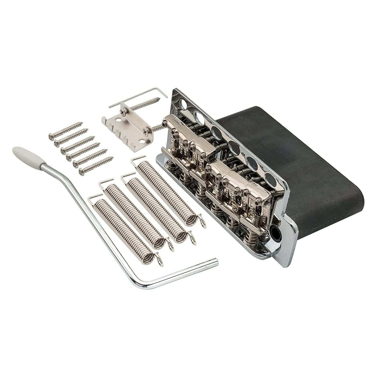 Wilkinson Strat 5+1 TREMOLO Bridge Stratocaster WV6SB Trem System CHROME B-Stock