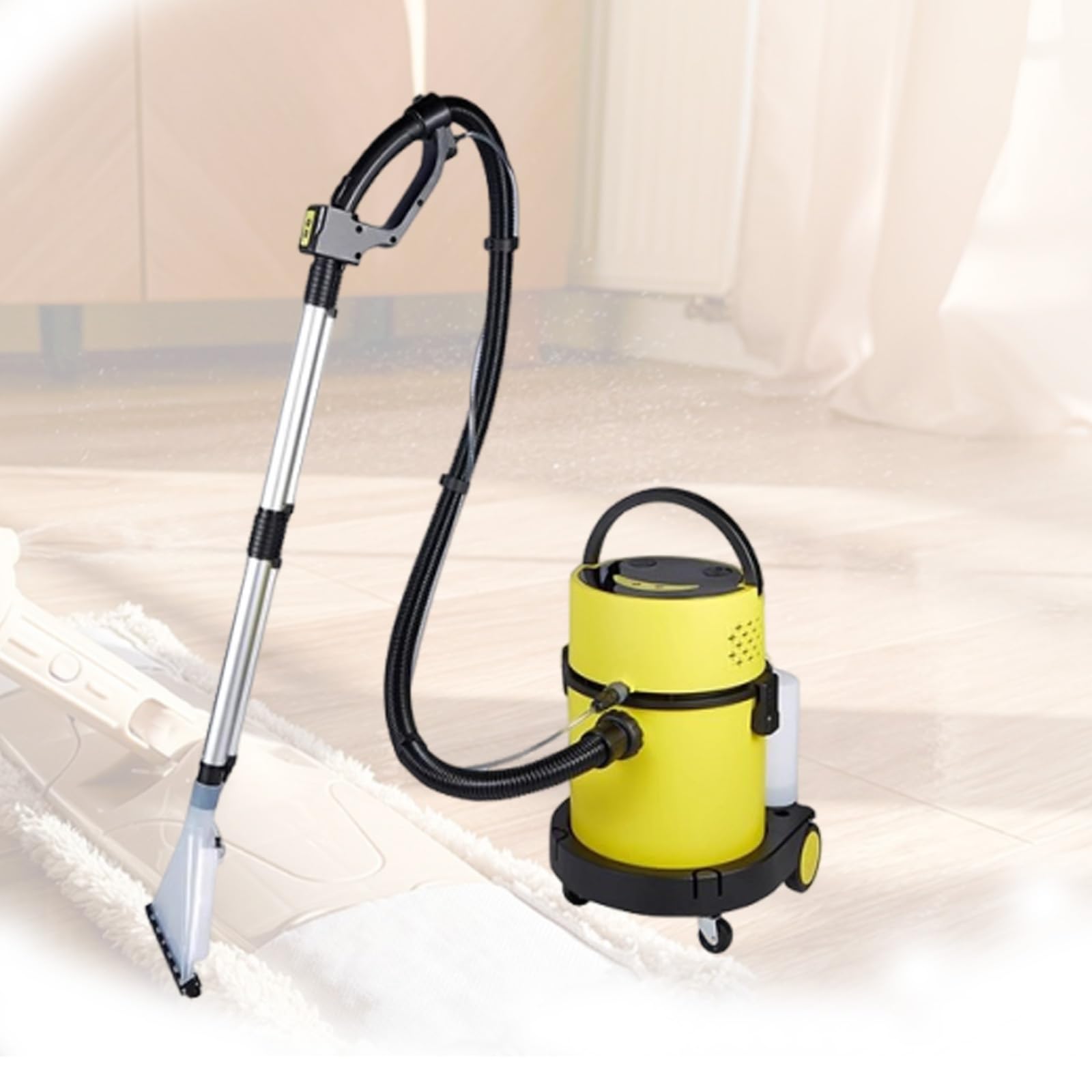 Aspirapolvere Liquidi E Macchina Di Pulizia Con Filtro Hepa E Funzione Soffiante 55 Cv 17 Kpa, Dispenser Di Sapone per Tappeti E Divani